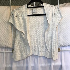 White summer sweater